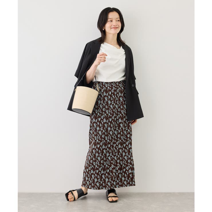 ハーフスリーブドレープカットトップス | ROPE' PICNIC | 詳細画像8 