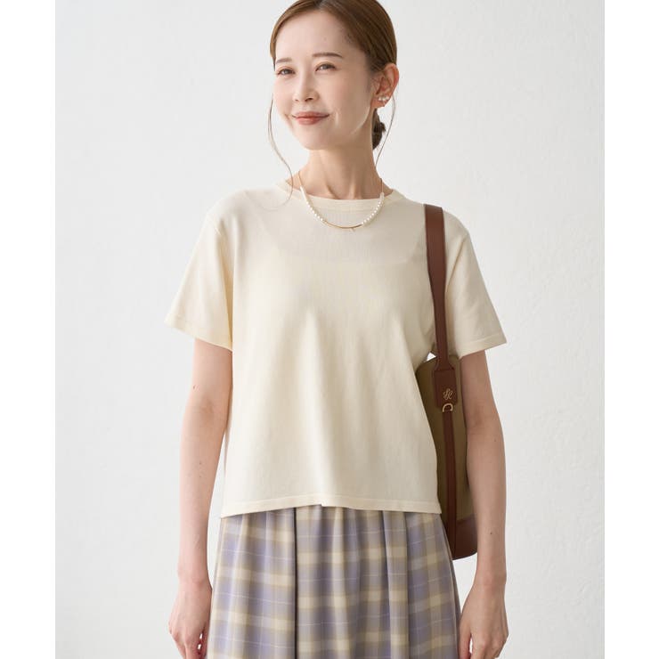 ラメ混コンパクトニットTEE | ROPE' PICNIC | 詳細画像11 