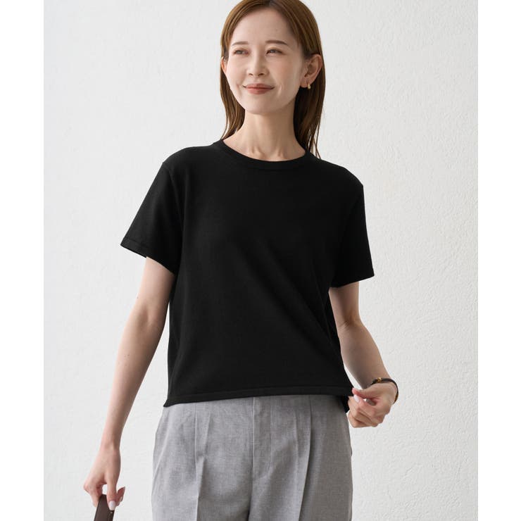 ラメ混コンパクトニットTEE | ROPE' PICNIC | 詳細画像5 