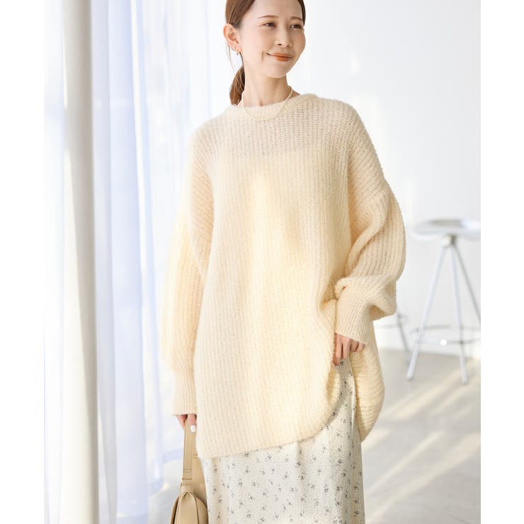 【emur/エミュール】ブークレニットチュニック | ROPE' PICNIC | 詳細画像11 