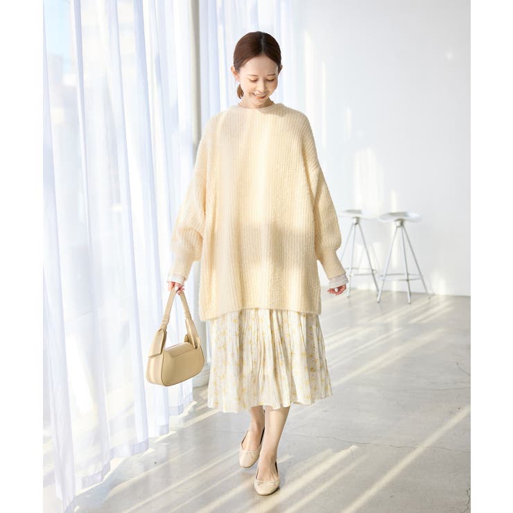 【emur/エミュール】ブークレニットチュニック | ROPE' PICNIC | 詳細画像14 