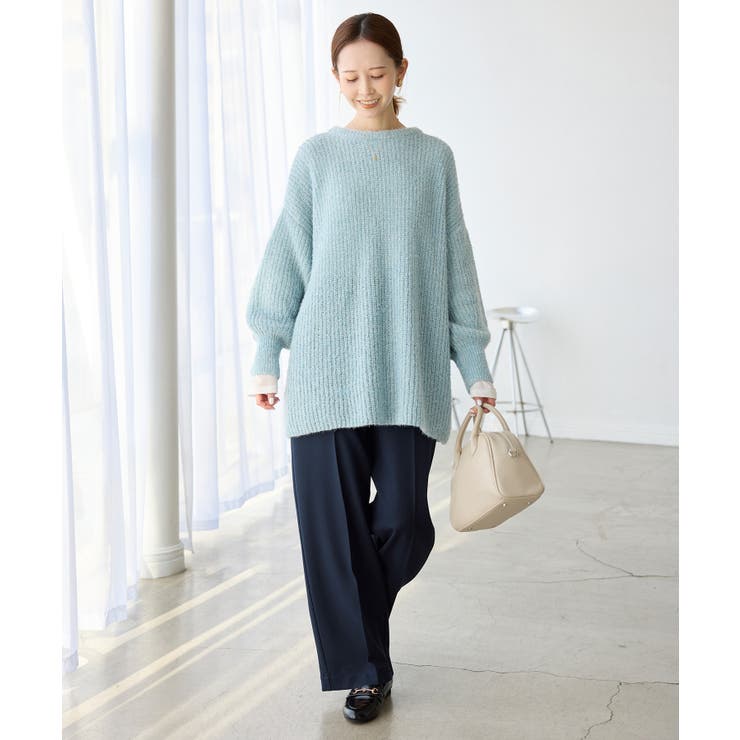 【emur/エミュール】ブークレニットチュニック | ROPE' PICNIC | 詳細画像17 