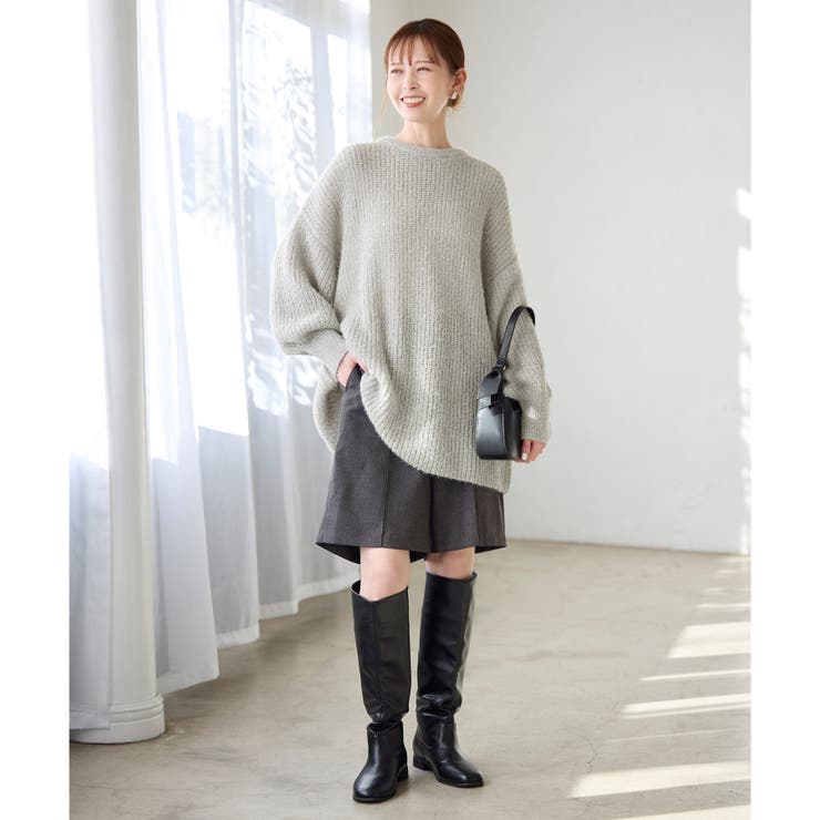 【emur/エミュール】ブークレニットチュニック | ROPE' PICNIC | 詳細画像2 