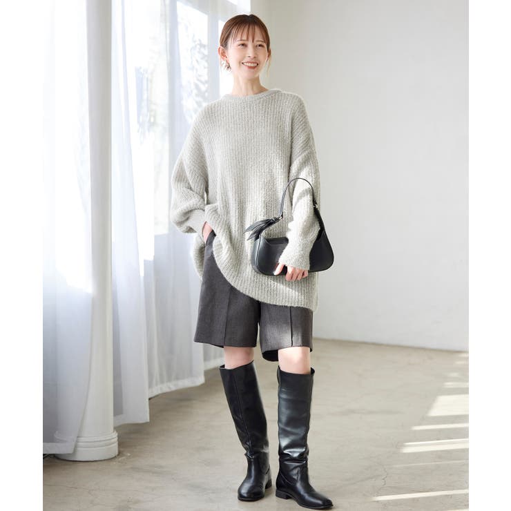 【emur/エミュール】ブークレニットチュニック | ROPE' PICNIC | 詳細画像3 