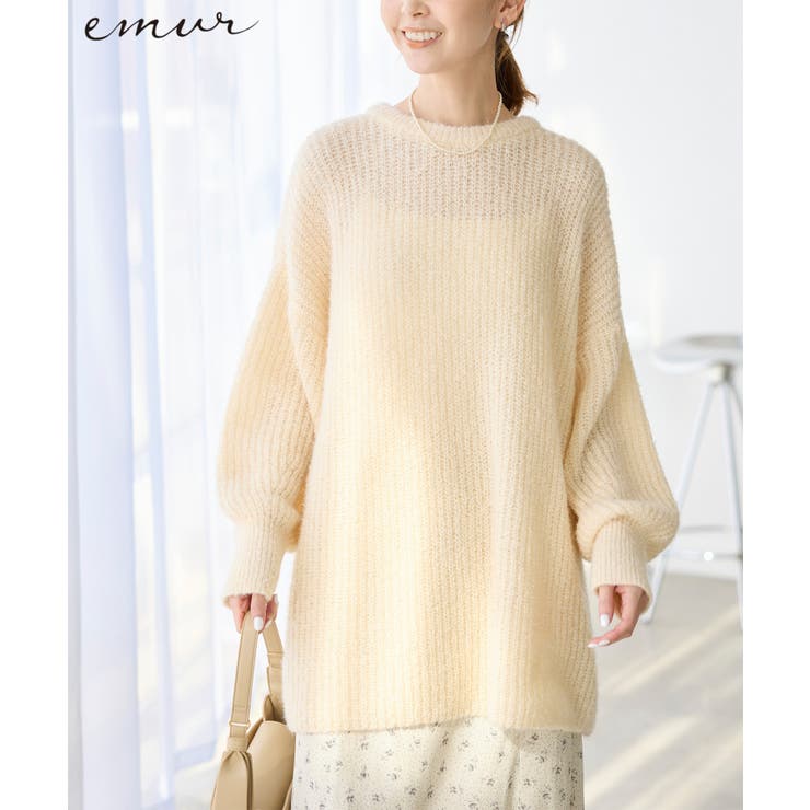 生成メイン | 【emur/エミュール】ブークレニットチュニック | ROPE' PICNIC