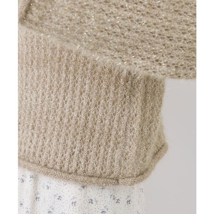 【emur/エミュール】フェザーラメメッシュ編みニット | ROPE' PICNIC | 詳細画像29 