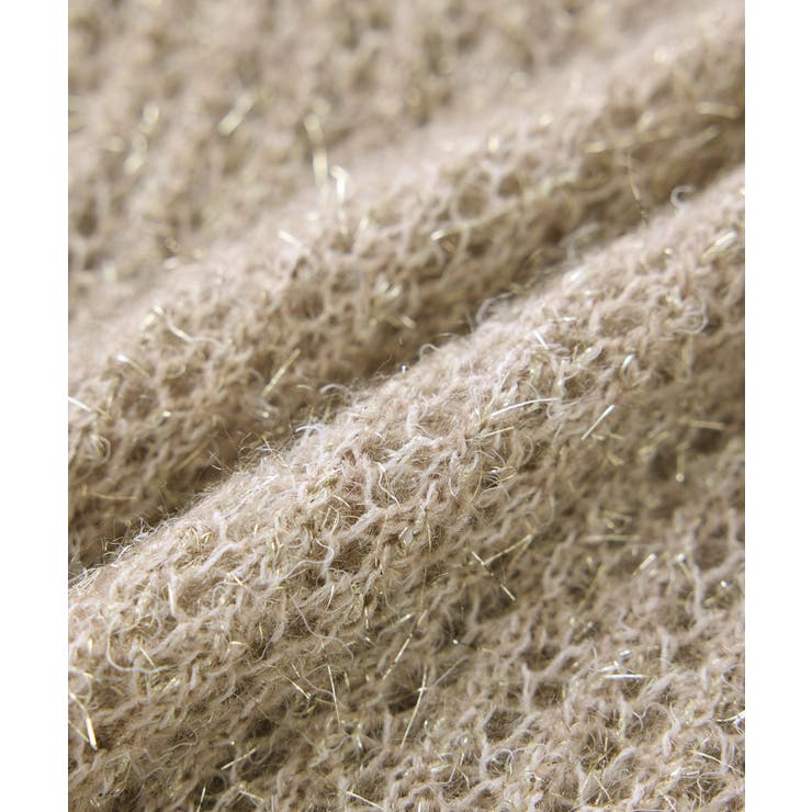 【emur/エミュール】フェザーラメメッシュ編みニット | ROPE' PICNIC | 詳細画像32 