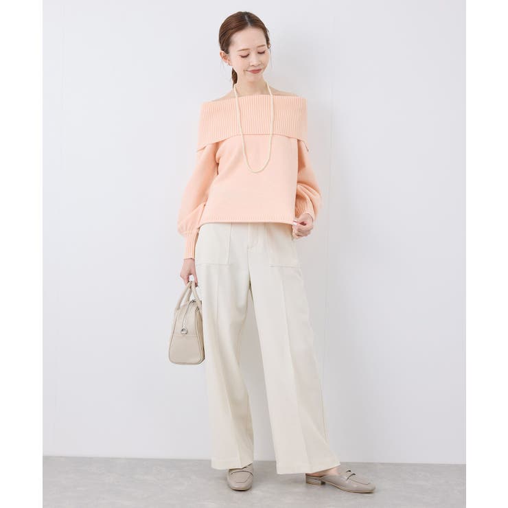 【emur/エミュール】オフショルダーニット | ROPE' PICNIC | 詳細画像12 