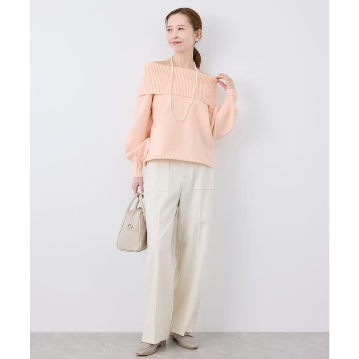 【emur/エミュール】オフショルダーニット | ROPE' PICNIC | 詳細画像13 