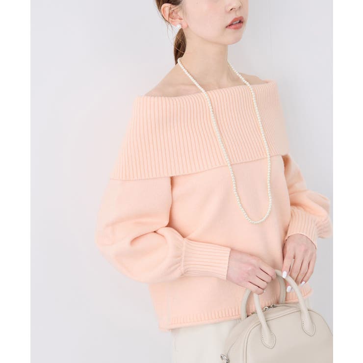 【emur/エミュール】オフショルダーニット | ROPE' PICNIC | 詳細画像15 