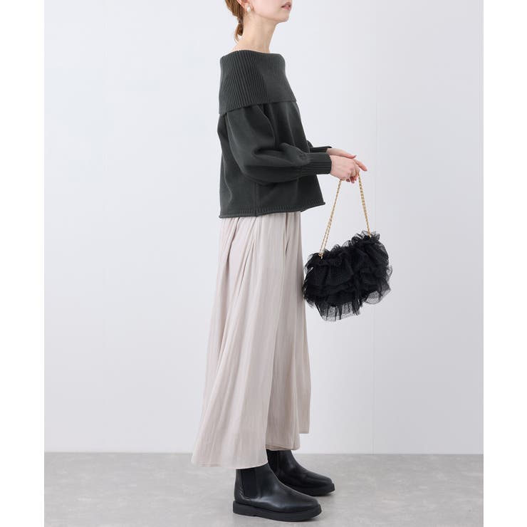 【emur/エミュール】オフショルダーニット | ROPE' PICNIC | 詳細画像3 