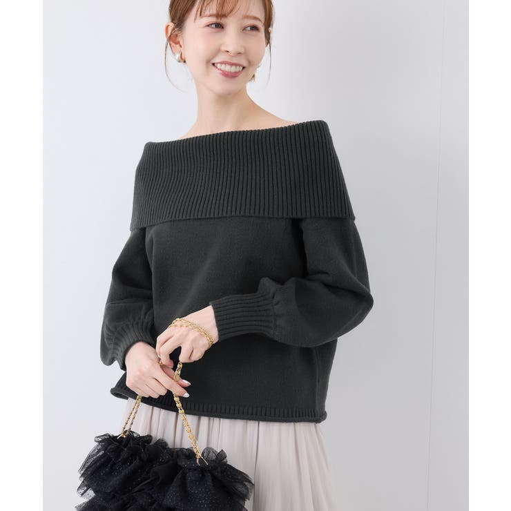 【emur/エミュール】オフショルダーニット | ROPE' PICNIC | 詳細画像5 