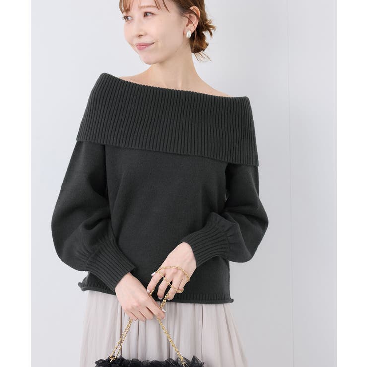 【emur/エミュール】オフショルダーニット | ROPE' PICNIC | 詳細画像6 