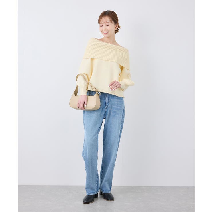 【emur/エミュール】オフショルダーニット | ROPE' PICNIC | 詳細画像8 