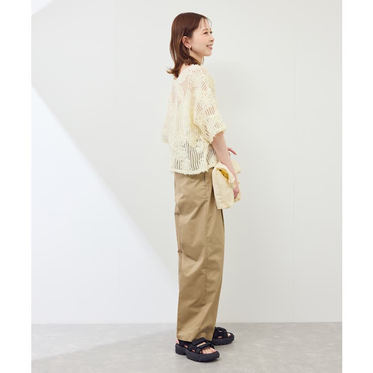 メッシュコード刺繍プルオーバー | ROPE' PICNIC | 詳細画像10 