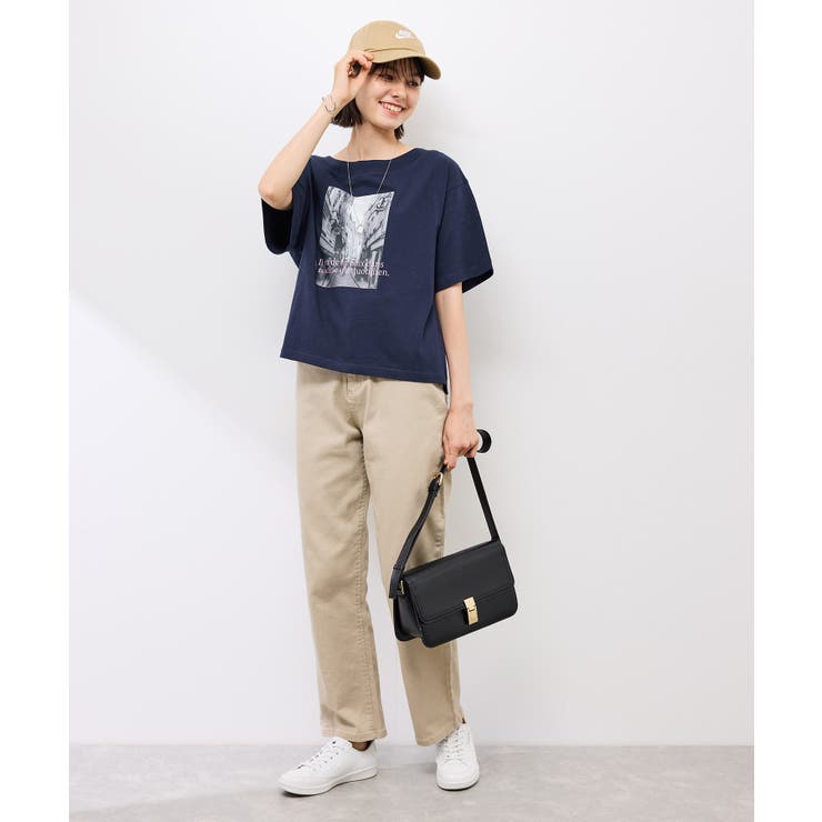 オフショルプリントハーフスリーブTシャツ | ROPE' PICNIC | 詳細画像26 
