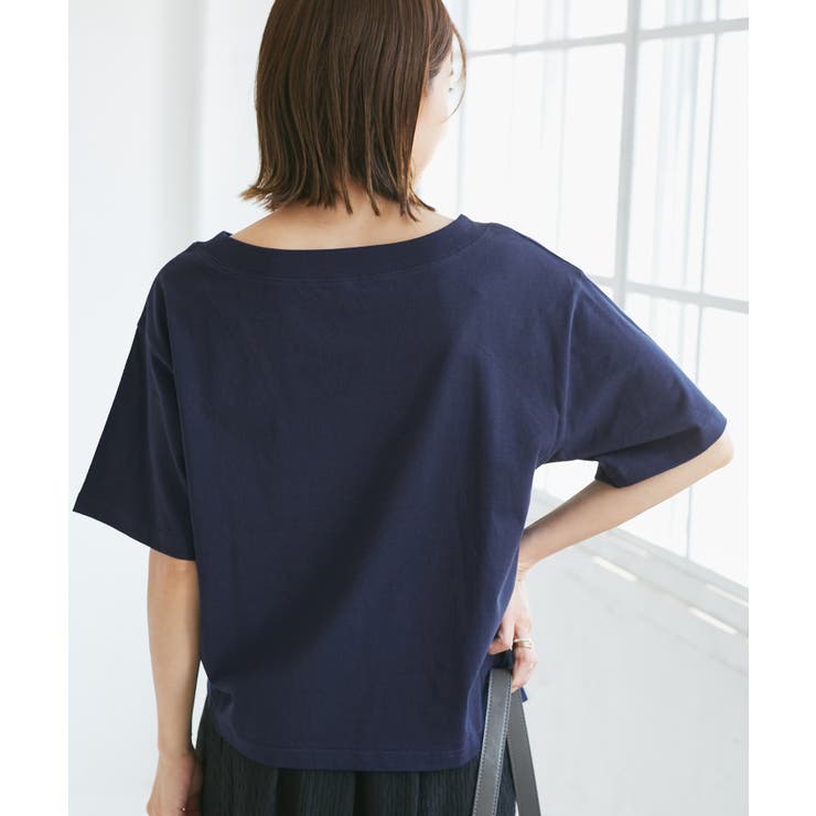 オフショルプリントハーフスリーブTシャツ | ROPE' PICNIC | 詳細画像9 