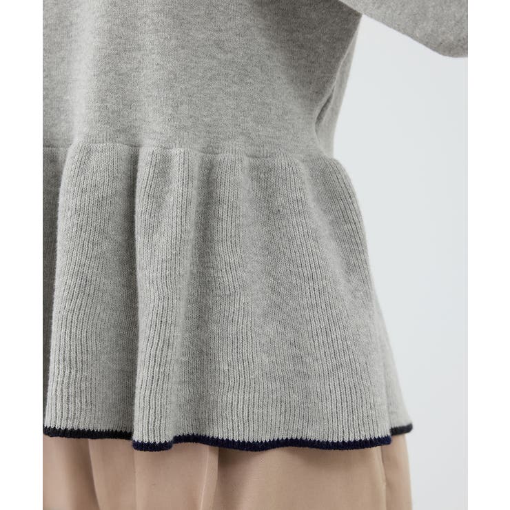 ペプラムポロカラーニット | ROPE' PICNIC | 詳細画像24 