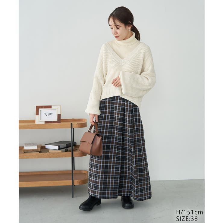 深Vネックプルオーバー | ROPE' PICNIC | 詳細画像14