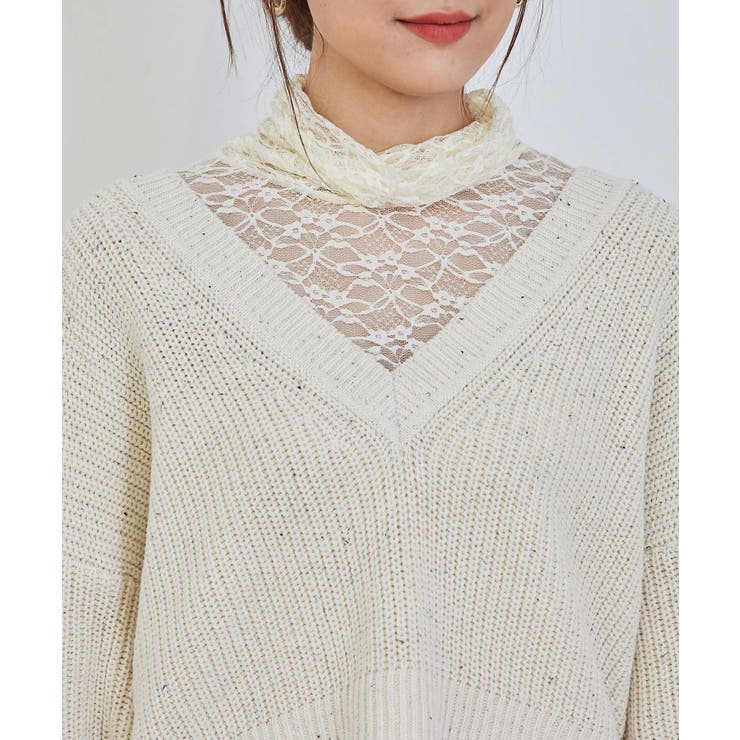 深Vネックプルオーバー | ROPE' PICNIC | 詳細画像4