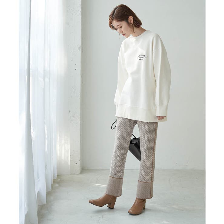 ロゴスウェット[品番：RPCW0023875]｜ROPE' PICNIC（ロペピクニック