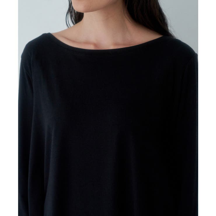 【セットアップ対応】ソフトリッチ天竺アシメヘムフレアトップス | ROPE' PICNIC | 詳細画像3 