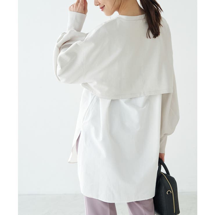 オフホワイト(15) | インナーシャツショートプルオーバー | ROPE' PICNIC