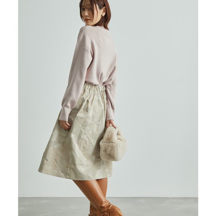 マシュマロニットモックネックプルオーバー | ROPE' PICNIC | 詳細画像24 
