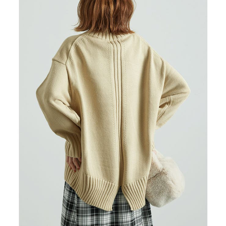 【WEB限定カラーあり】バックスリットニットプルオーバー | ROPE' PICNIC | 詳細画像20 