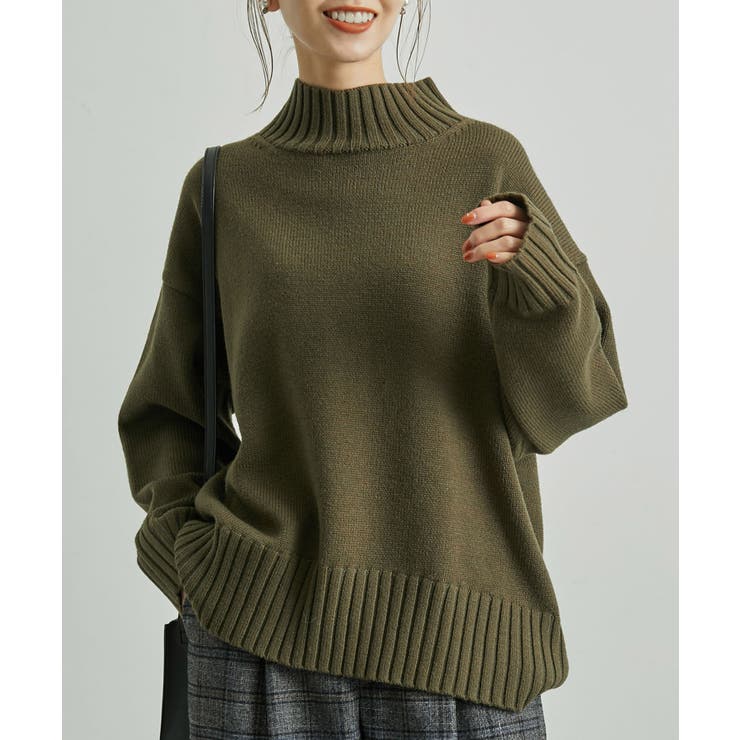 【WEB限定カラーあり】バックスリットニットプルオーバー | ROPE' PICNIC | 詳細画像21 