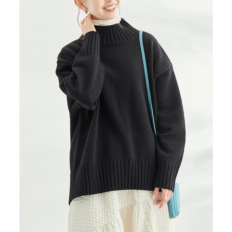 【WEB限定カラーあり】バックスリットニットプルオーバー | ROPE' PICNIC | 詳細画像5 