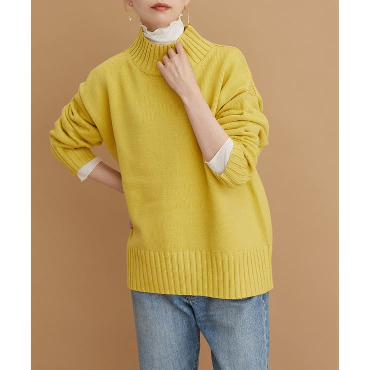 【WEB限定カラー:チャコール,オレンジ】シアーカットタートル | ROPE' PICNIC | 詳細画像27 
