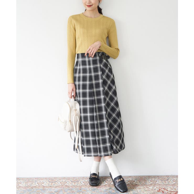 洗濯機OK/BIO GRACEミニケーブルニットプルオーバー | ROPE' PICNIC | 詳細画像20 