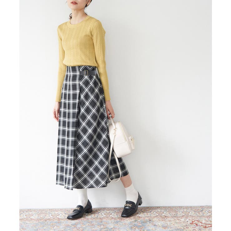 洗濯機OK/BIO GRACEミニケーブルニットプルオーバー | ROPE' PICNIC | 詳細画像21 