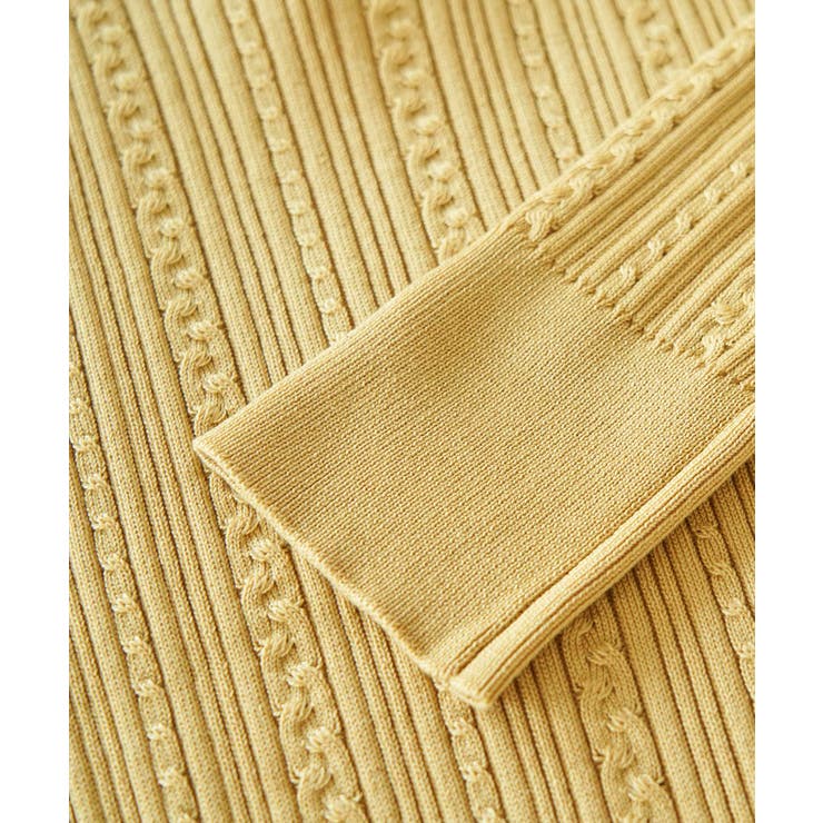 洗濯機OK/BIO GRACEミニケーブルニットプルオーバー | ROPE' PICNIC | 詳細画像35 