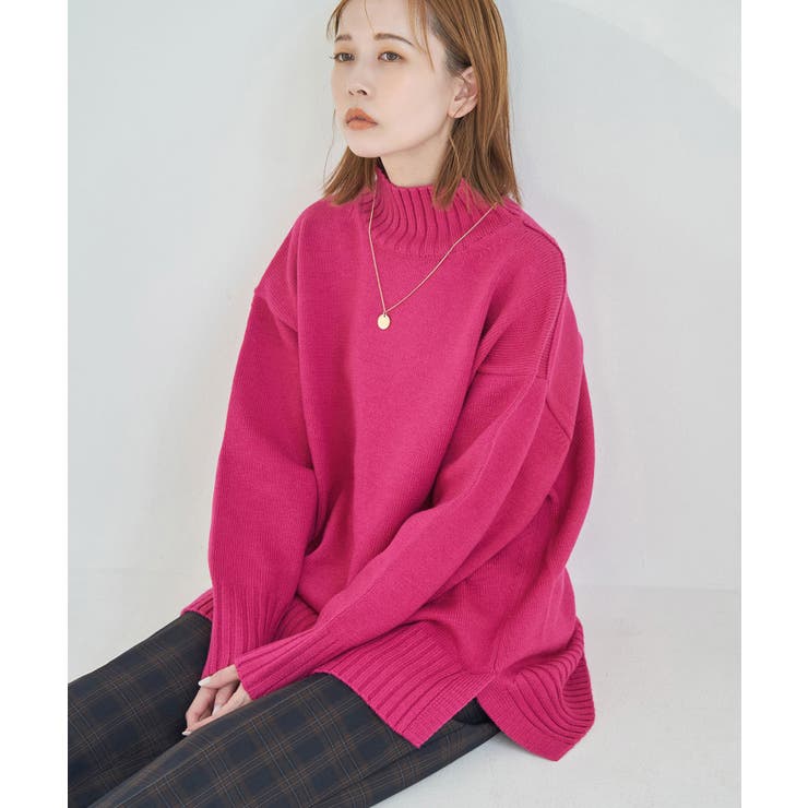 GPG-516 Wool Cashmere Unisex Knit | gypsohila gypsohila ピンク