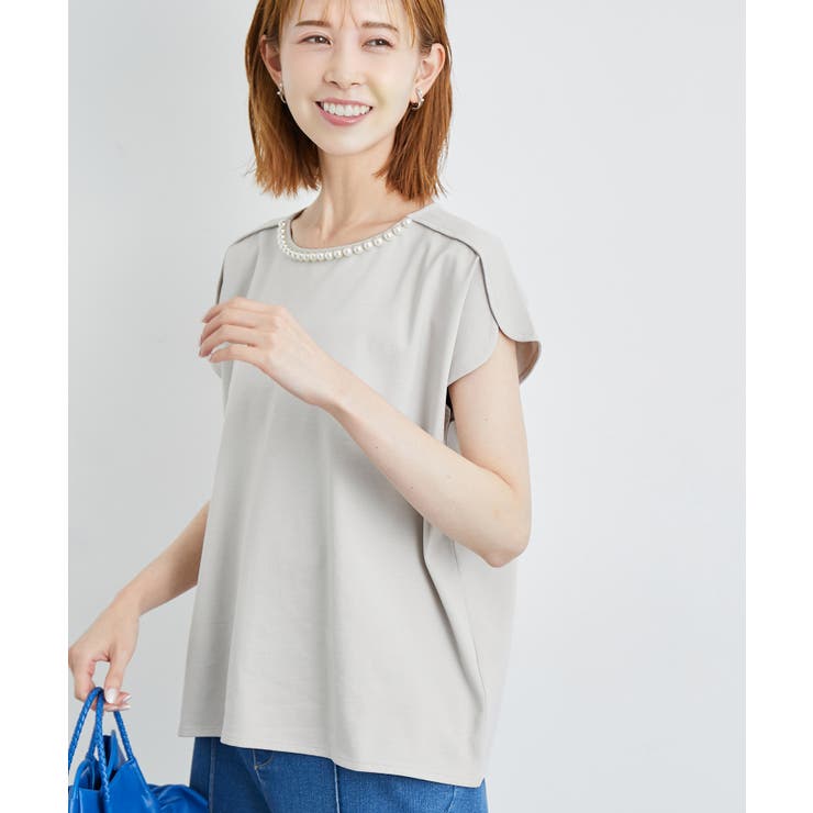 ロペピクニック　Tシャツ　カットソー　シフォン　ブラウス　レディース　トップス