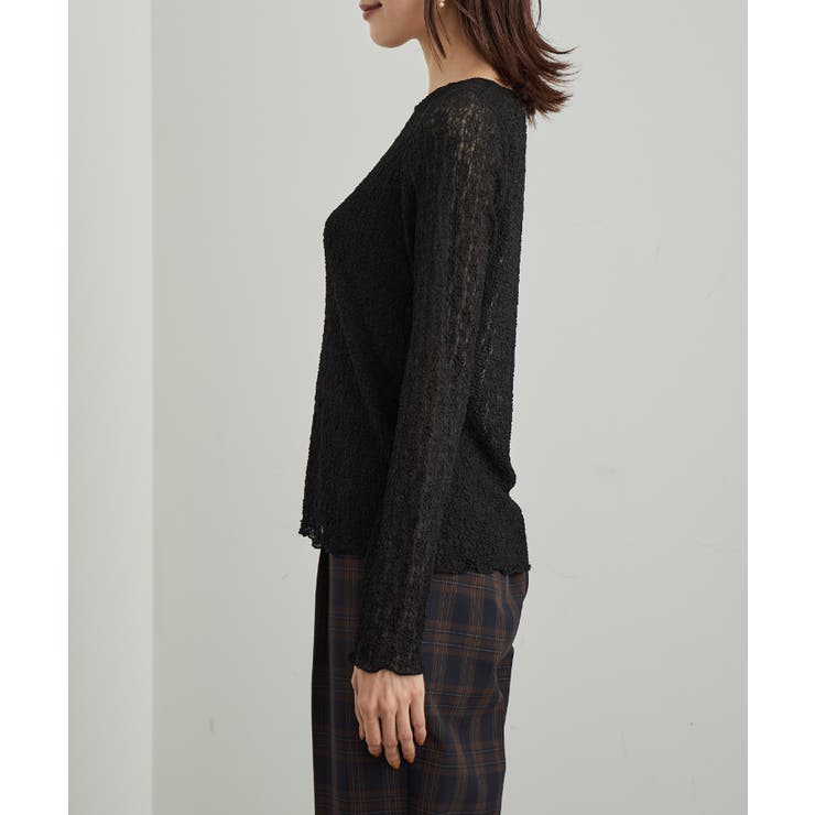 レースカットトップス[品番：RPCW0037827]｜ROPE' PICNIC（ロペ