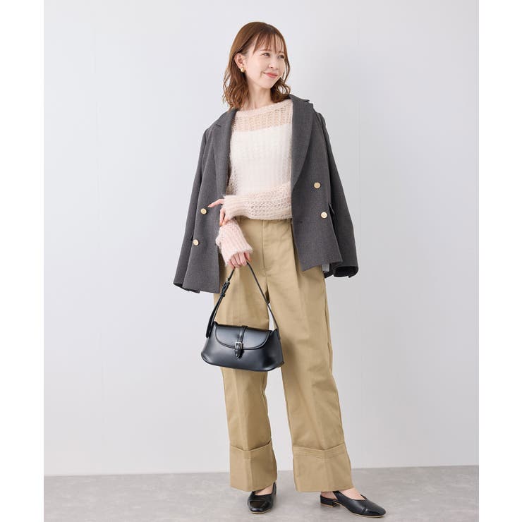 シアーモヘア混ニットプルオーバー | ROPE' PICNIC | 詳細画像12 