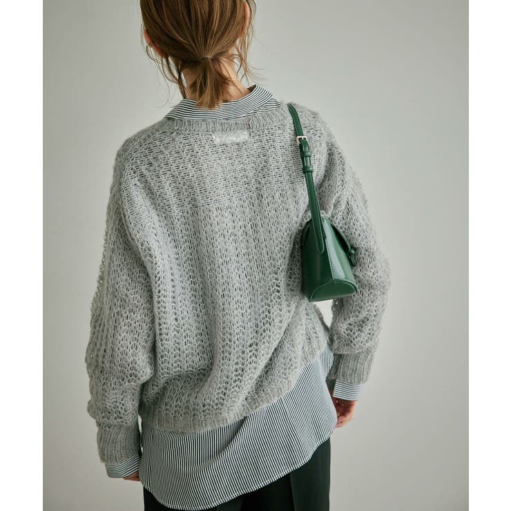 シアーモヘア混ニットプルオーバー | ROPE' PICNIC | 詳細画像22 