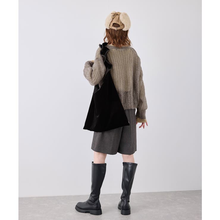 シアーモヘア混ニットプルオーバー | ROPE' PICNIC | 詳細画像9 