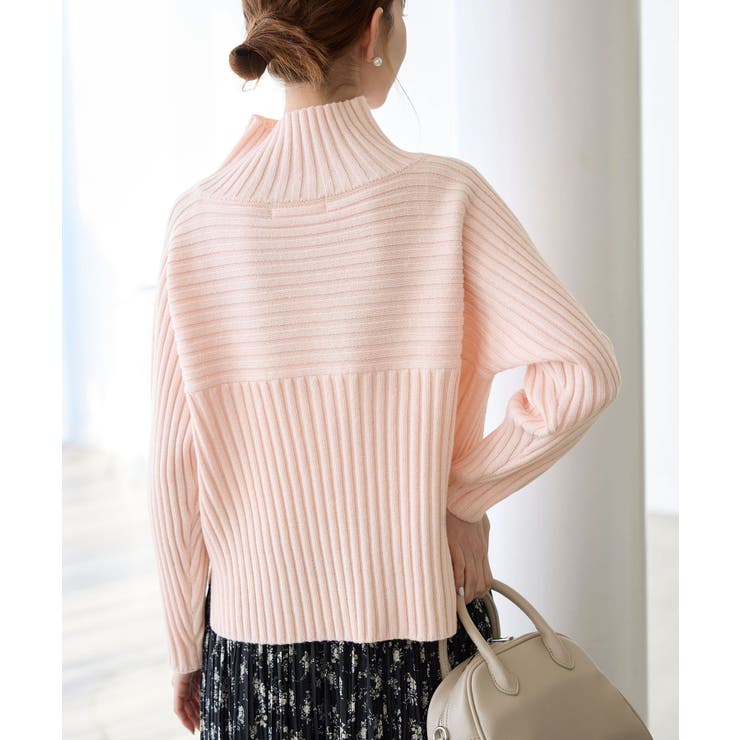 【WEB限定カラーあり】アソートリブ切り替えニットプルオーバー リンクコーデ 新… | ROPE' PICNIC | 詳細画像11 