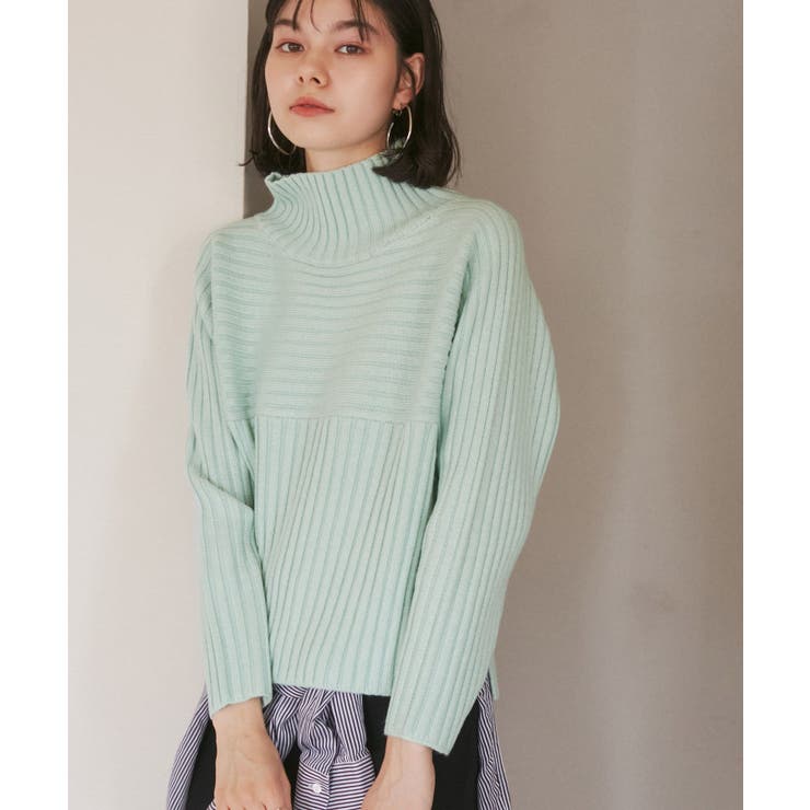 【WEB限定カラーあり】アソートリブ切り替えニットプルオーバー リンクコーデ 新… | ROPE' PICNIC | 詳細画像21 