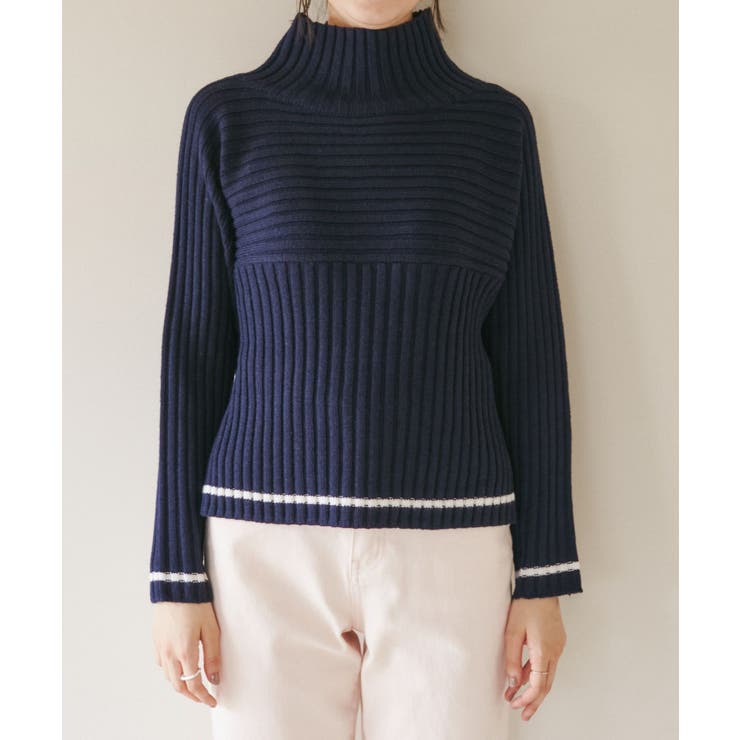 【WEB限定カラーあり】アソートリブ切り替えニットプルオーバー リンクコーデ 新… | ROPE' PICNIC | 詳細画像34 