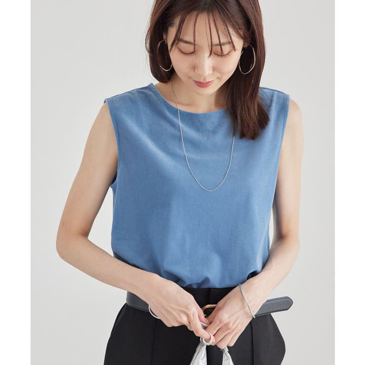 美品» ROPE PICNIC えづい ノースリーブカットソー Size38