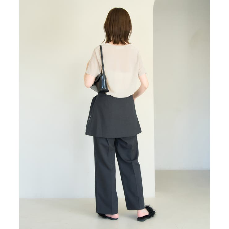 シアーベロアハーフスリーブカットトップス | ROPE' PICNIC | 詳細画像11 