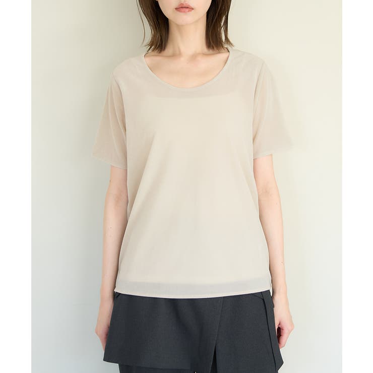 シアーベロアハーフスリーブカットトップス | ROPE' PICNIC | 詳細画像24 