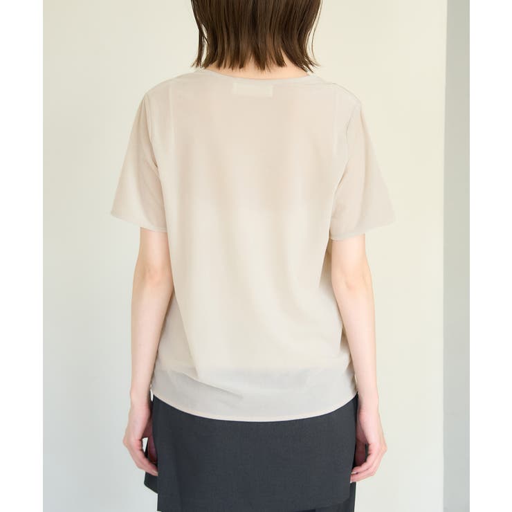 シアーベロアハーフスリーブカットトップス | ROPE' PICNIC | 詳細画像26 