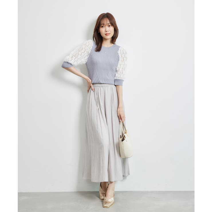 袖レースニットプルオーバー | ROPE' PICNIC | 詳細画像12 