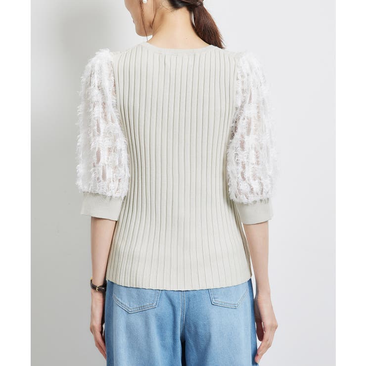 袖レースニットプルオーバー | ROPE' PICNIC | 詳細画像18 
